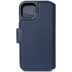 Decoded 2 in 1 Leather Bookcase Apple iPhone 15 Plus - True Navy
