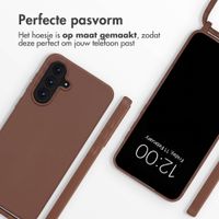 imoshion Siliconen hoesje met koord Samsung Galaxy A57 (5G) - Bruin