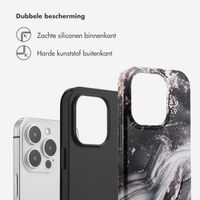 Selencia Vivid Tough Backcover iPhone 14 Pro - Chic Marble Black