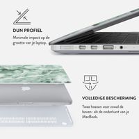 Burga Hardshell Cover Apple MacBook Air 13 inch (2022 / 2024 M3 chip / 2025 M4 chip) - Pistachio Cheesecake