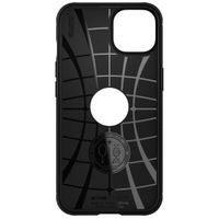 Spigen Rugged Armor Backcover Apple iPhone 13 - Zwart