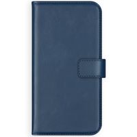 Selencia Echt Leren Bookcase Apple iPhone 12 Pro Max - Blauw