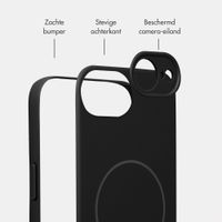 Accezz Grip Backcover met MagSafe Apple iPhone 17e / 16e - Zwart