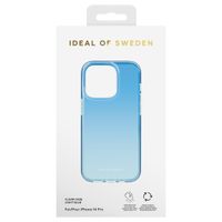 iDeal of Sweden Clear Case iPhone 14 Pro - Light Blue