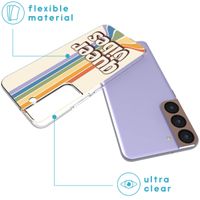 imoshion Design hoesje Samsung Galaxy S22 - Rainbow Queer vibes