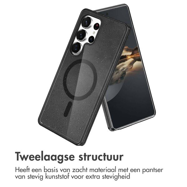 imoshion Sparkle Backcover met MagSafe Samsung Galaxy S25 Ultra - Glitter Zwart