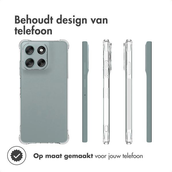 imoshion Shockproof Case Motorola Moto G56 - Transparant