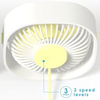 imoshion USB Bureau Ventilator - Wit