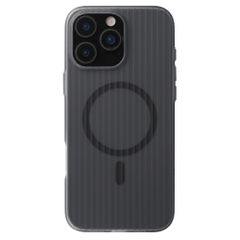 Accezz Lite Backcover met MagSafe | Fluted | Apple iPhone 16 Pro Max - Matte Black