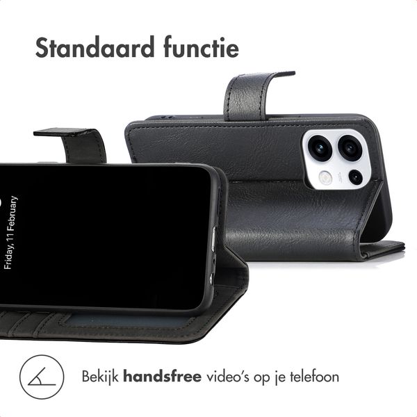 imoshion Luxe Bookcase Oppo Reno 16 F - Zwart
