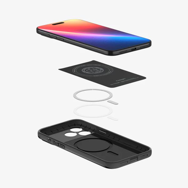 Spigen Thin Fit Backcover MagSafe Apple iPhone 17 Pro - Black