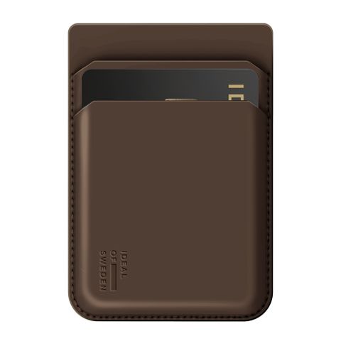 iDeal of Sweden MagSafe Magnetische kaarthouder - Mocha Mousse