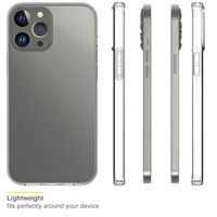 Accezz Clear Backcover Apple iPhone 13 Pro Max - Transparant