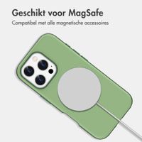 imoshion Color Backcover met Thin MagSafe Ring Apple iPhone 16 Pro - Donkergroen