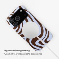 Selencia Vivid Backcover met MagSafe Apple iPhone 17 Pro Max - Dream Swirl Chocolate