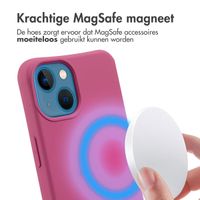 imoshion Color Backcover met afneembaar koord MagSafe Apple iPhone 13 - Raspberry