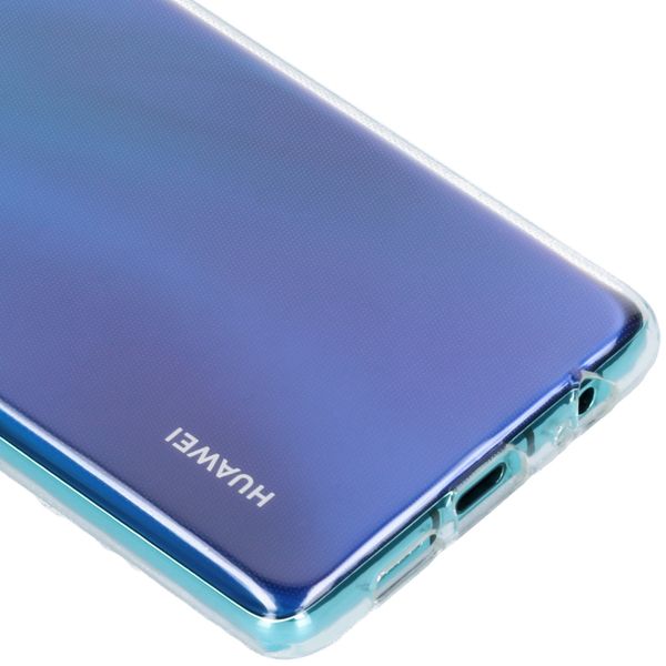 Design Backcover Huawei P30 - Grafisch Roze / Koper