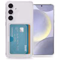 imoshion Softcase Backcover met pasjeshouder Samsung Galaxy S25 Plus - Transparant