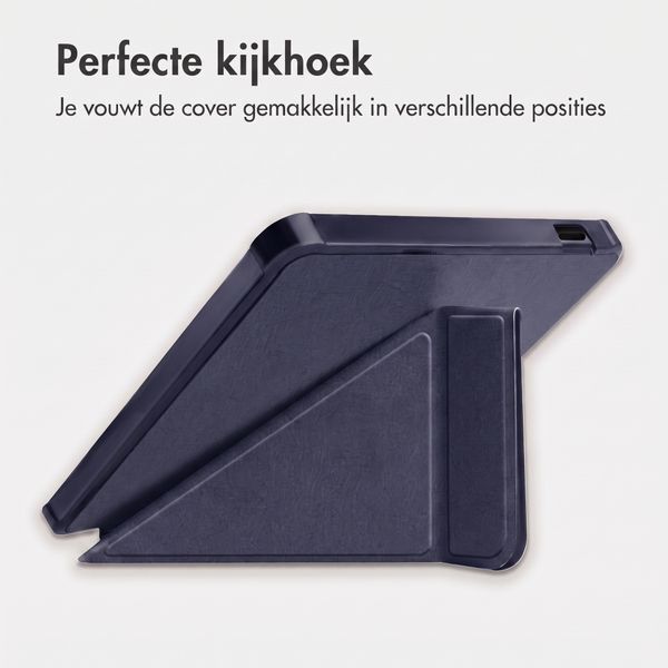 imoshion Vouwbare Bookcase Kobo Libra Colour - Donkerblauw