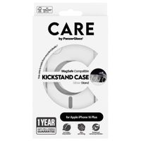 CARE by PanzerGlass Kickstand Case MagSafe iPhone 16 Plus - Zilver