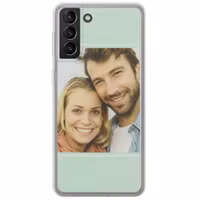 Ontwerp je eigen Samsung Galaxy S21 Plus gel hoesje - Transparant