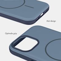 imoshion Color Backcover met Thin MagSafe Ring Apple iPhone 15 - Donkerblauw