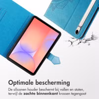 imoshion Mandala Bookcase Samsung Galaxy Tab S9 11.0 inch / S10 Lite / S10 FE / S9 FE 10.9 inch - Turquoise