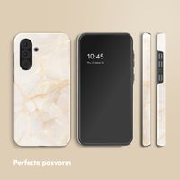 Selencia Vivid Backcover Samsung Galaxy A36 / A56 - Golden Beige Marble