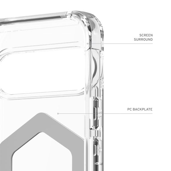 UAG Plyo Pro backcover Google Pixel 9 / 9 Pro - Ice / Silver