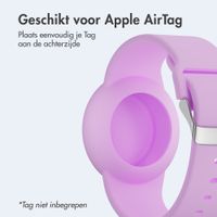 imoshion AirTag Kinderarmband - Houder voor Apple AirTag - One Size - Light Purple