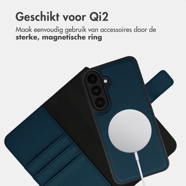 imoshion Uitneembare 2-in-1 Luxe Bookcase Samsung Galaxy S26 FE - Blauw
