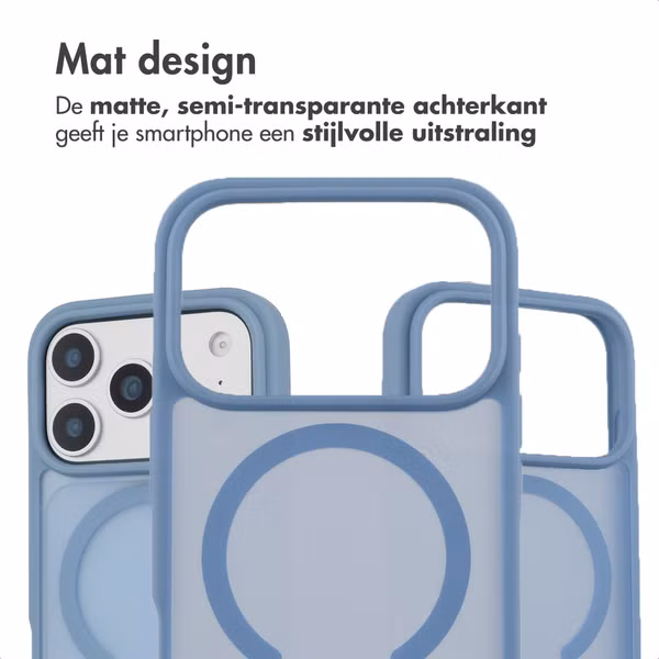 imoshion Color Guard Backcover met MagSafe Apple iPhone 17 Pro - Lichtblauw