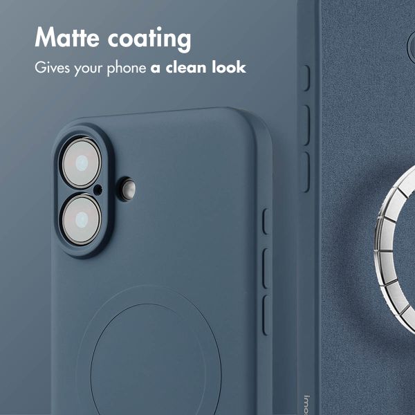 imoshion Colour Back Cover with MagSafe Apple iPhone 16 Plus - Dark Blue