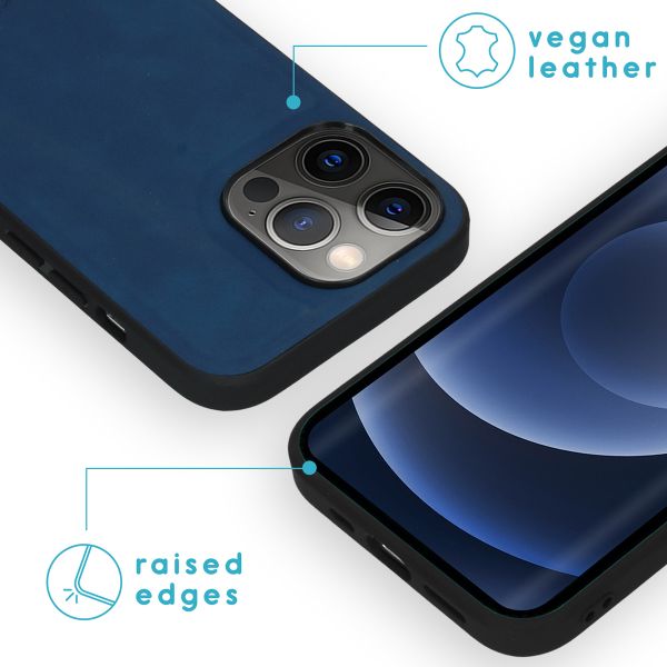 imoshion Uitneembare 2-in-1 Luxe Bookcase Apple iPhone 13 Pro - Blauw