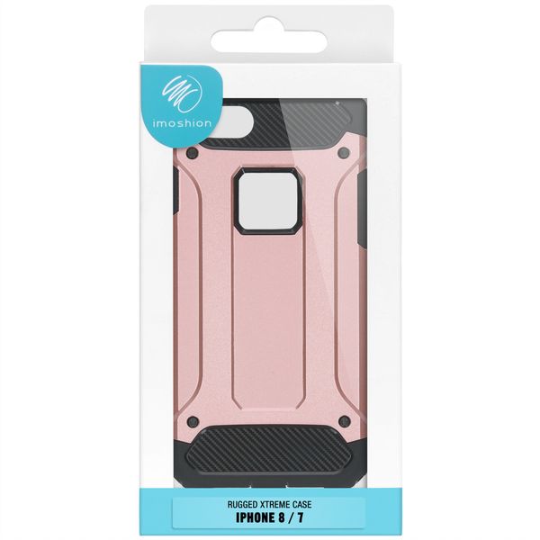 imoshion Rugged Xtreme Backcover iPhone 8 / 7 - Rosé Goud