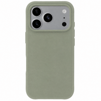 Accezz Liquid Silicone Backcover met MagSafe Apple iPhone 18 Pro / 17 Pro - Cooper Green