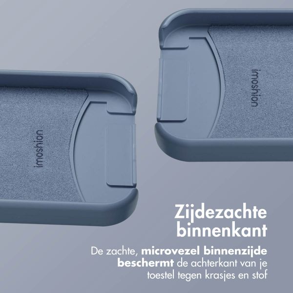 imoshion Color Backcover met afneembaar koord MagSafe Apple iPhone 15 Pro Max - Ash Blue