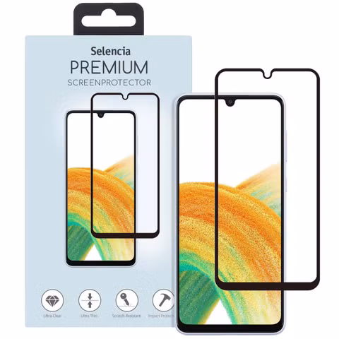 Selencia Gehard Glas Premium Screenprotector Samsung Galaxy A34 (5G)