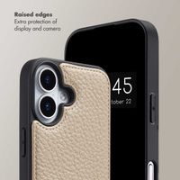 Selencia Nova Phone Case with Cord and Card Holder Apple iPhone 17 - Beige