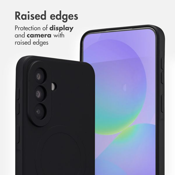 imoshion Colour Back Cover with MagSafe Samsung Galaxy A37 (5G) - Black