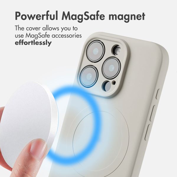 imoshion Colour Back Cover with MagSafe Apple iPhone 16 Pro Max - Beige