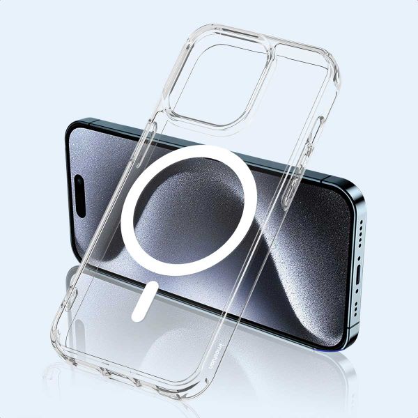 imoshion Protective Back Cover with MagSafe Apple iPhone 15 Pro - Transparent