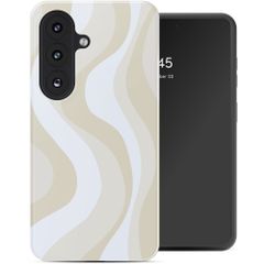 Selencia Vivid Back Cover Samsung Galaxy A37 (5G) - Desert Waves Beige