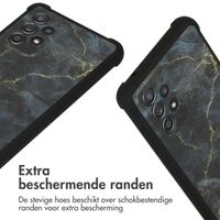 imoshion Design hoesje met koord Samsung Galaxy A52(s) (5G/4G) - Black Marble