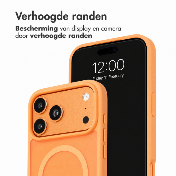 imoshion Color Guard Backcover met MagSafe Apple iPhone 18 Pro / 17 Pro - Oranje