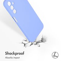 Accezz Liquid Silicone Backcover Samsung Galaxy A15 (5G/4G) - Paars