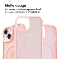 imoshion Colour Guard Back Cover with MagSafe Apple iPhone 15 - Light Pink