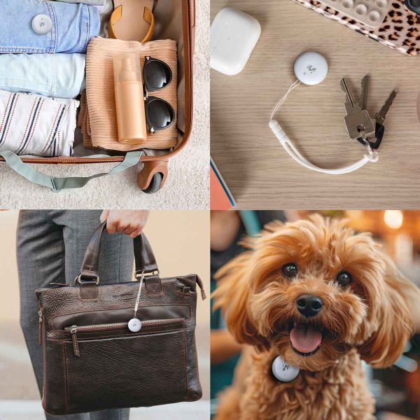 imoshion Wireless Tag - Bluetooth Tracker voor Android - 2 pack - Wit