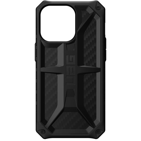 UAG Monarch Backcover iPhone 13 Pro - Carbon Fiber