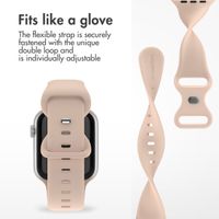 imoshion Silicone⁺ Strap Apple Watch | 44/45/46/49 mm - Size M/L - Sand Pink